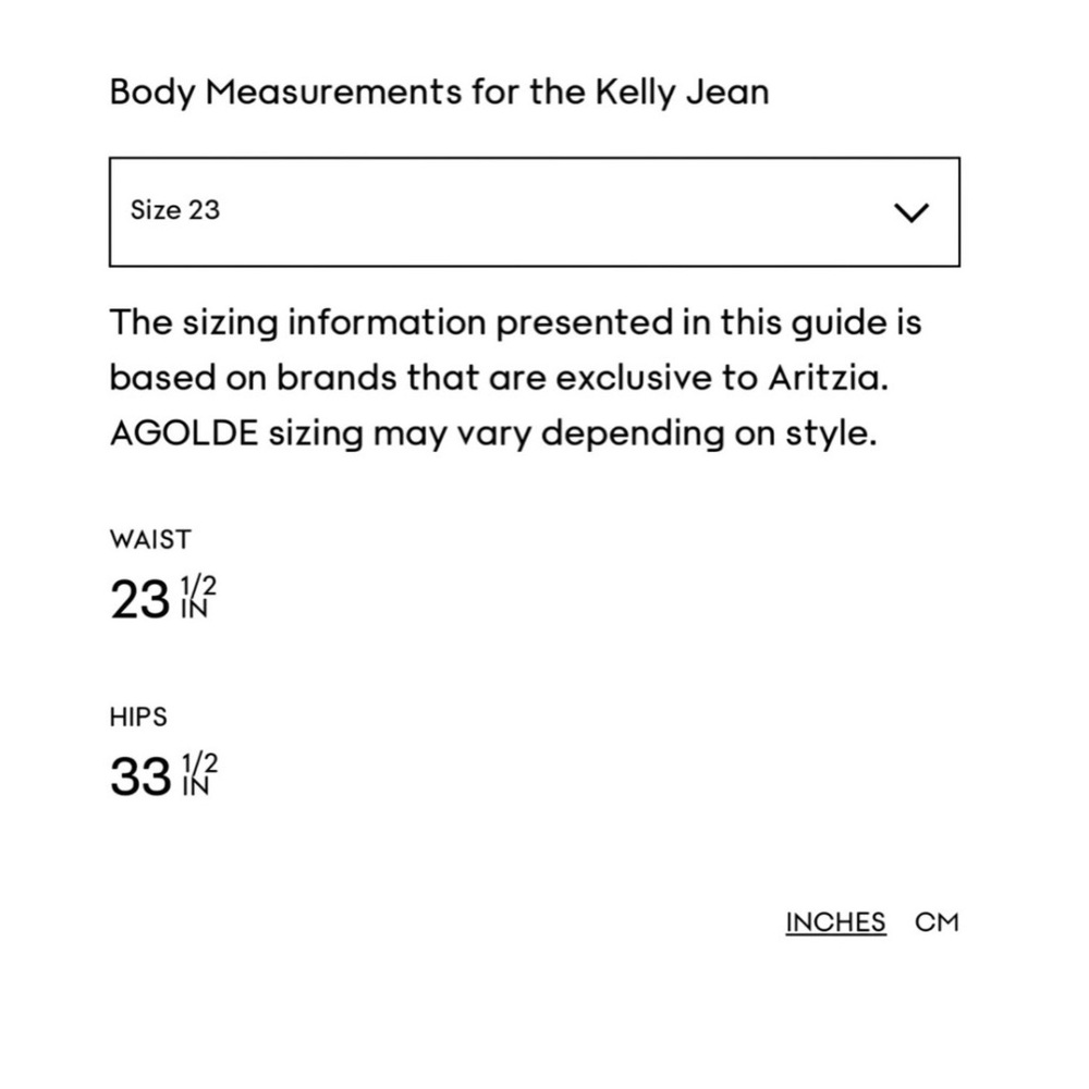 AGOLDE Kelly High Rise Relaxed Straight Leg Designer Jeans - SZ 23 NWT - Picture 8 of 8